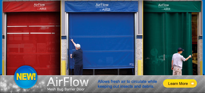 NEW! AirFlow Mesh Bug Barrier Door