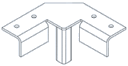 three way cross member