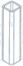 column 1 1/4" square tube
