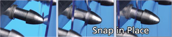 Snap in Place