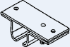 ceiling mount track bracket